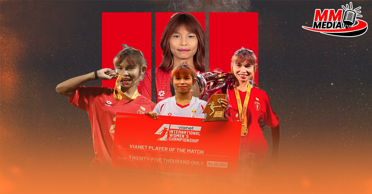 Yunwady Hlaing, a trump card for the Myanmar women's team